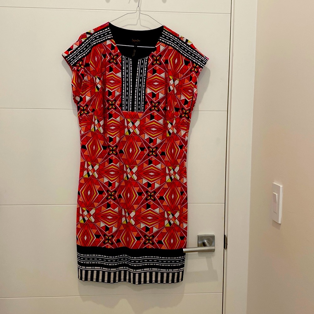 Fun and colourful dress, small. NWOT